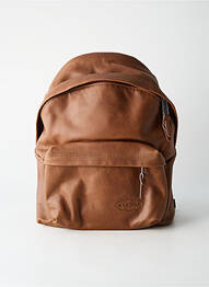 Sac à dos poches marron EASTPAK femme