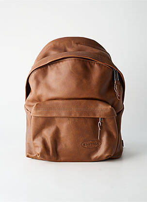 Sac à dos poches marron EASTPAK femme