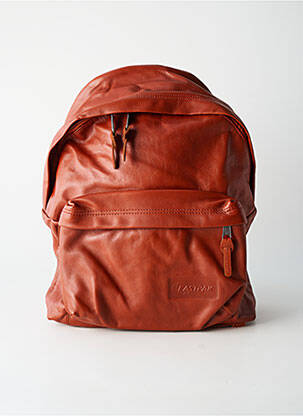 Sac à dos poches marron EASTPAK femme