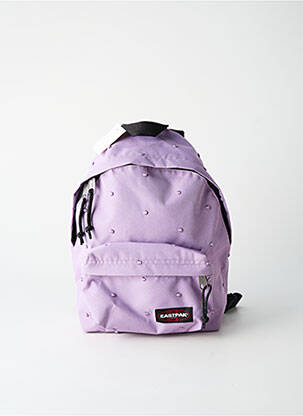 Sac à dos poches violet EASTPAK femme