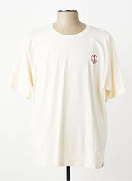 T-shirt coupe droite manches courtes beige IRON AND RESIN homme