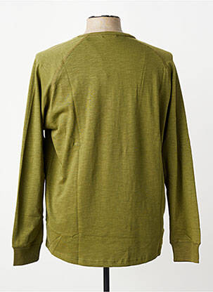T-shirt coupe cintrée manches longues vert IRON AND RESIN homme