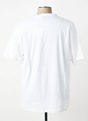 T-shirt coupe droite manches courtes blanc IRON AND RESIN homme