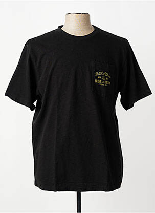T-shirt coupe droite manches courtes noir IRON AND RESIN homme