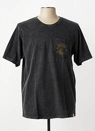 T-shirt coupe droite manches courtes noir IRON AND RESIN homme