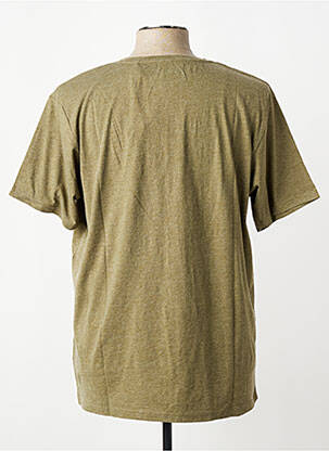 T-shirt coupe droite manches courtes vert IRON AND RESIN homme