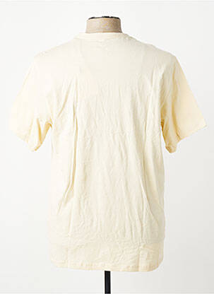 T-shirt coupe droite manches courtes beige IRON AND RESIN homme