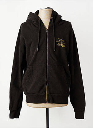 Veste casual coupe droite noir IRON AND RESIN homme