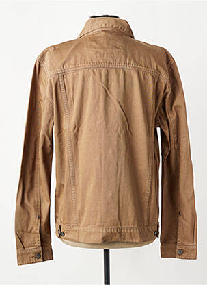 Veste casual fermeture boutonnée sur le devant marron IRON AND RESIN homme