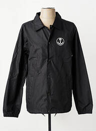 Veste casual fermeture boutonnée sur le devant noir IRON AND RESIN homme