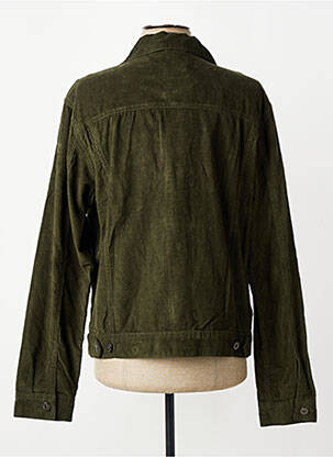 Veste casual fermeture boutonnée sur le devant vert IRON AND RESIN homme