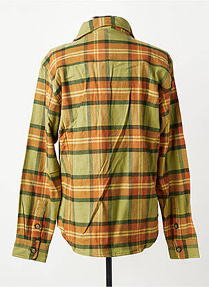Veste casual fermeture boutonnée sur le devant vert IRON AND RESIN homme