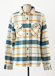 Chemise manches longues poches blanc IRON AND RESIN homme