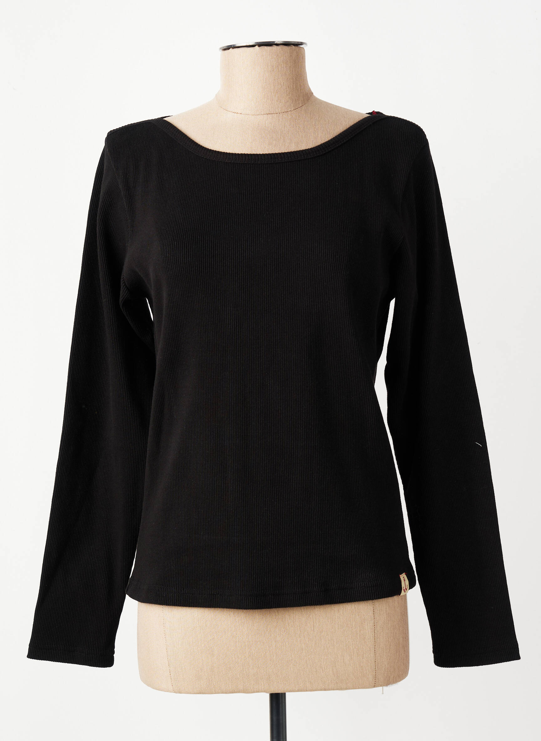 T-shirt manches longues manches longues noir IRON AND RESIN femme