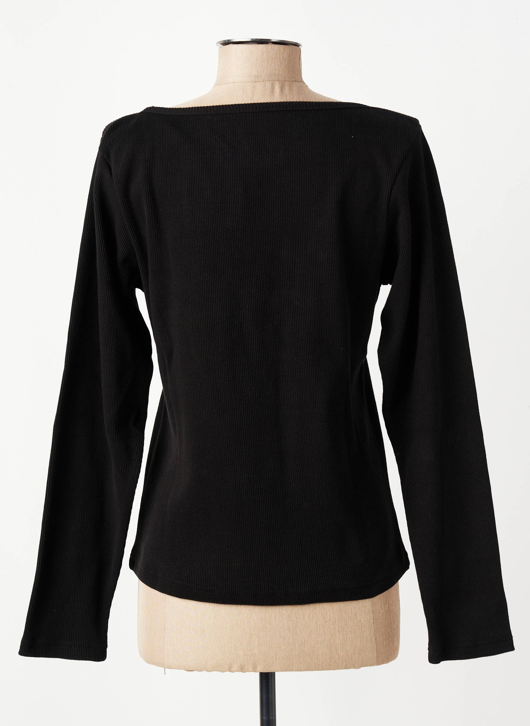 T-shirt manches longues manches longues noir IRON AND RESIN femme