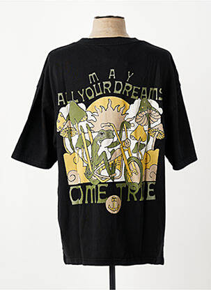 T-shirt stretch manches courtes noir IRON AND RESIN homme