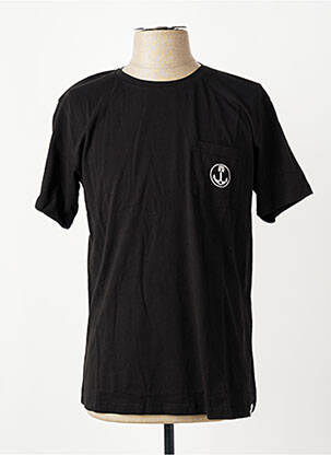 T-shirt coupe cintrée manches courtes noir IRON AND RESIN homme