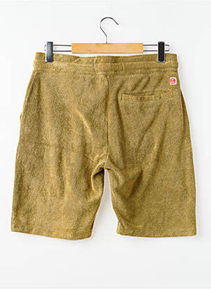 Bermuda taille élastique taille normale vert IRON AND RESIN homme