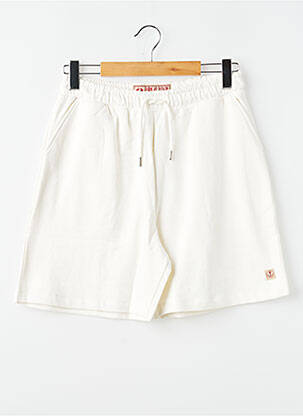 Short fermeture liens à nouer taille normale beige IRON AND RESIN homme