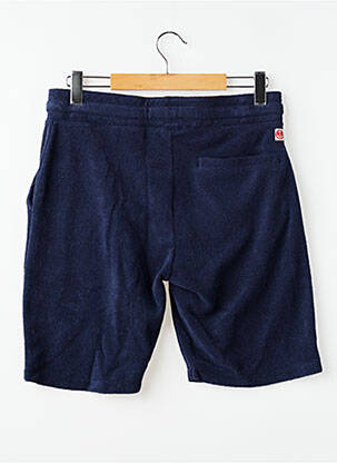 Bermuda taille élastique taille normale bleu IRON AND RESIN homme