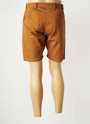 Bermuda tissage denim taille normale orange IRON AND RESIN homme