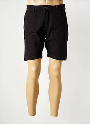 Bermuda tissage denim taille normale noir IRON AND RESIN homme