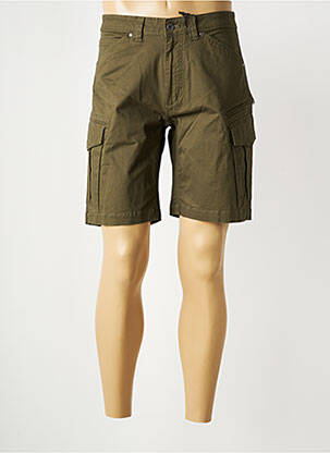 Bermuda multipoches taille normale vert DAYTONA homme