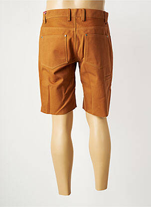 Bermuda tissage denim taille normale jaune IRON AND RESIN homme