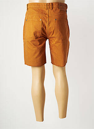 Bermuda tissage denim taille normale jaune IRON AND RESIN homme