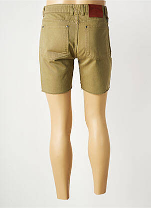 Bermuda tissage denim taille normale vert IRON AND RESIN homme