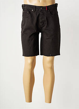 Bermuda tissage denim taille normale gris IRON AND RESIN homme