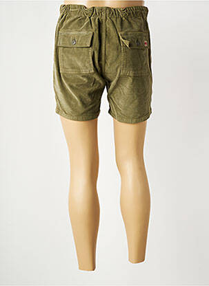 Short fermeture zippée sous rabat boutonné taille normale vert IRON AND RESIN homme