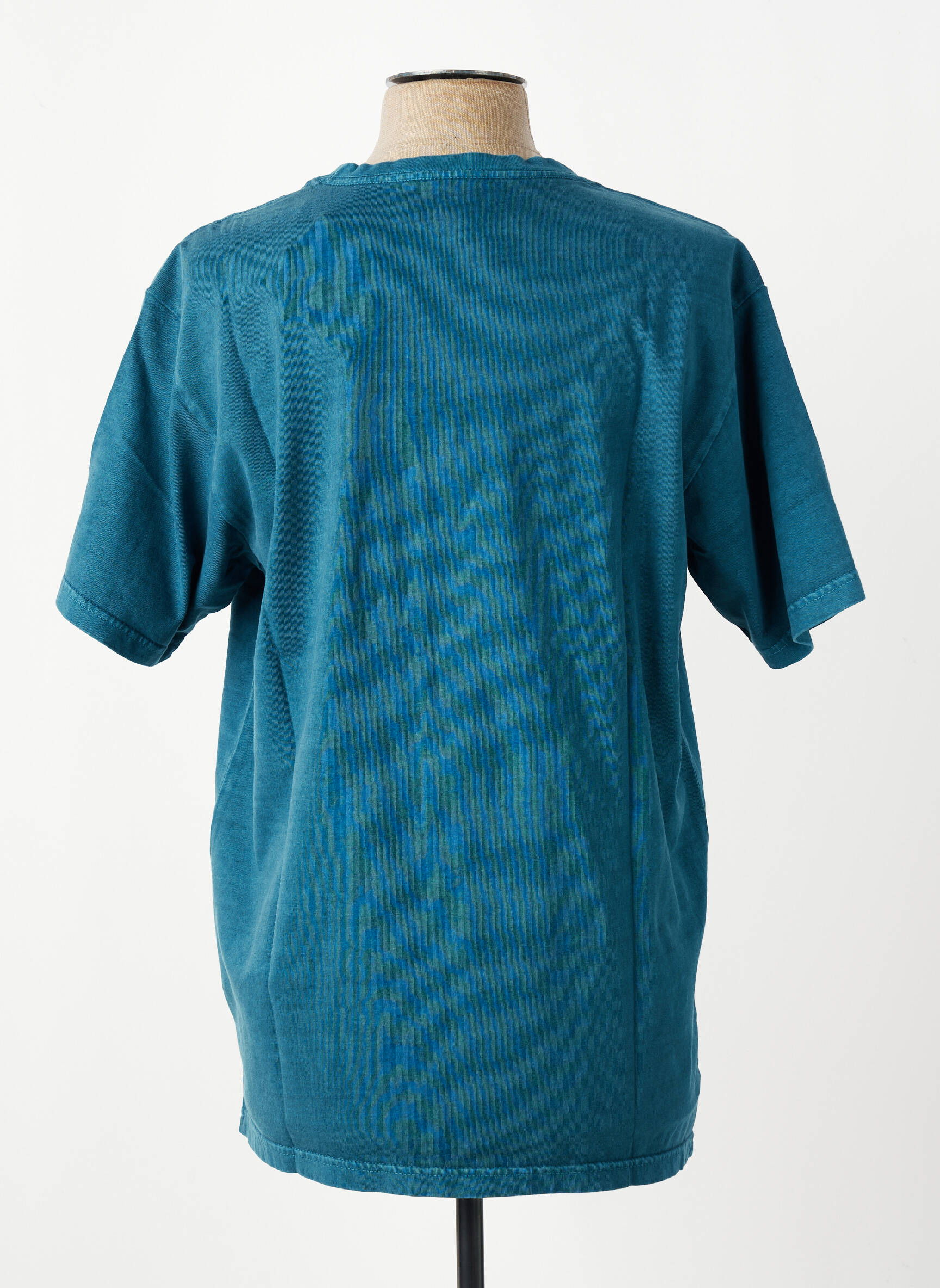 T-shirt bio manches courtes bleu IRON AND RESIN homme