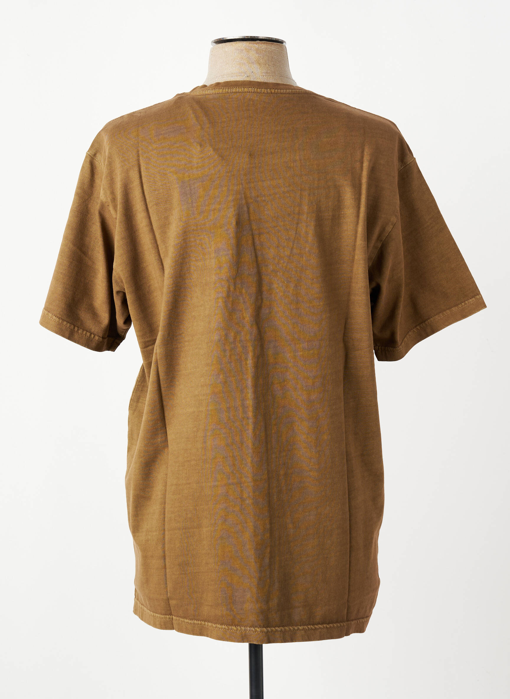 T-shirt coupe cintrée manches courtes marron IRON AND RESIN homme