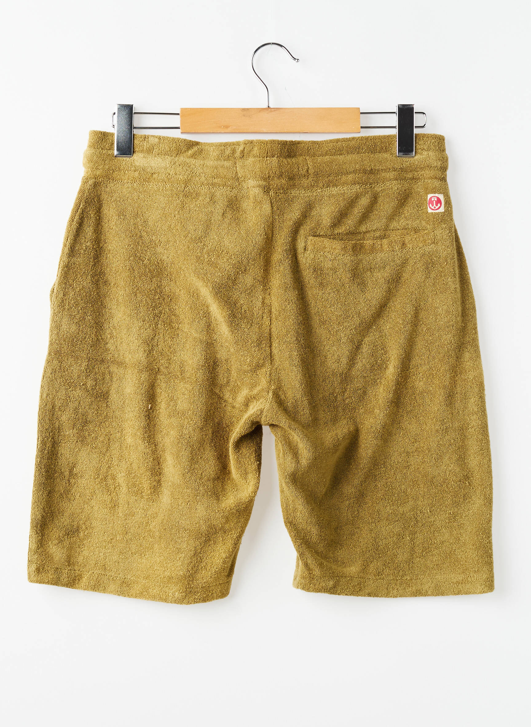 Bermuda taille élastique taille normale vert IRON AND RESIN homme