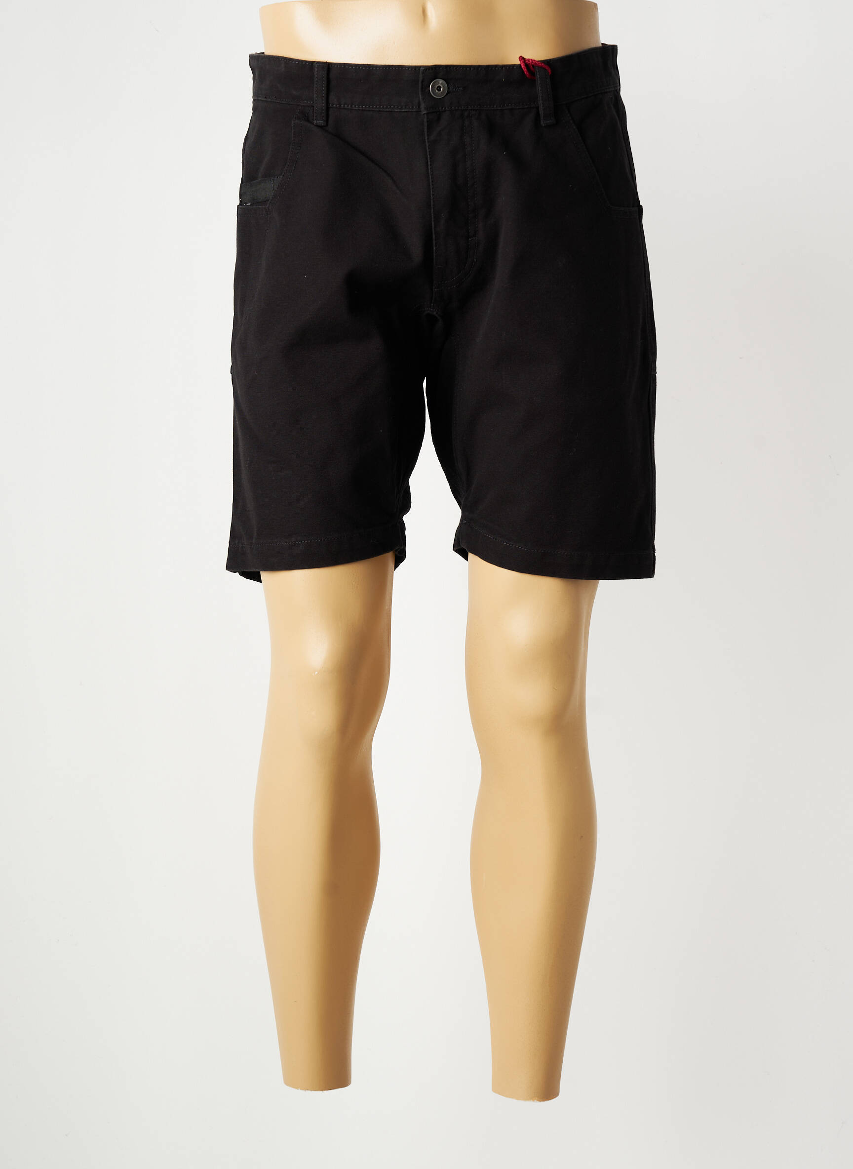 Bermuda tissage denim taille normale noir IRON AND RESIN homme