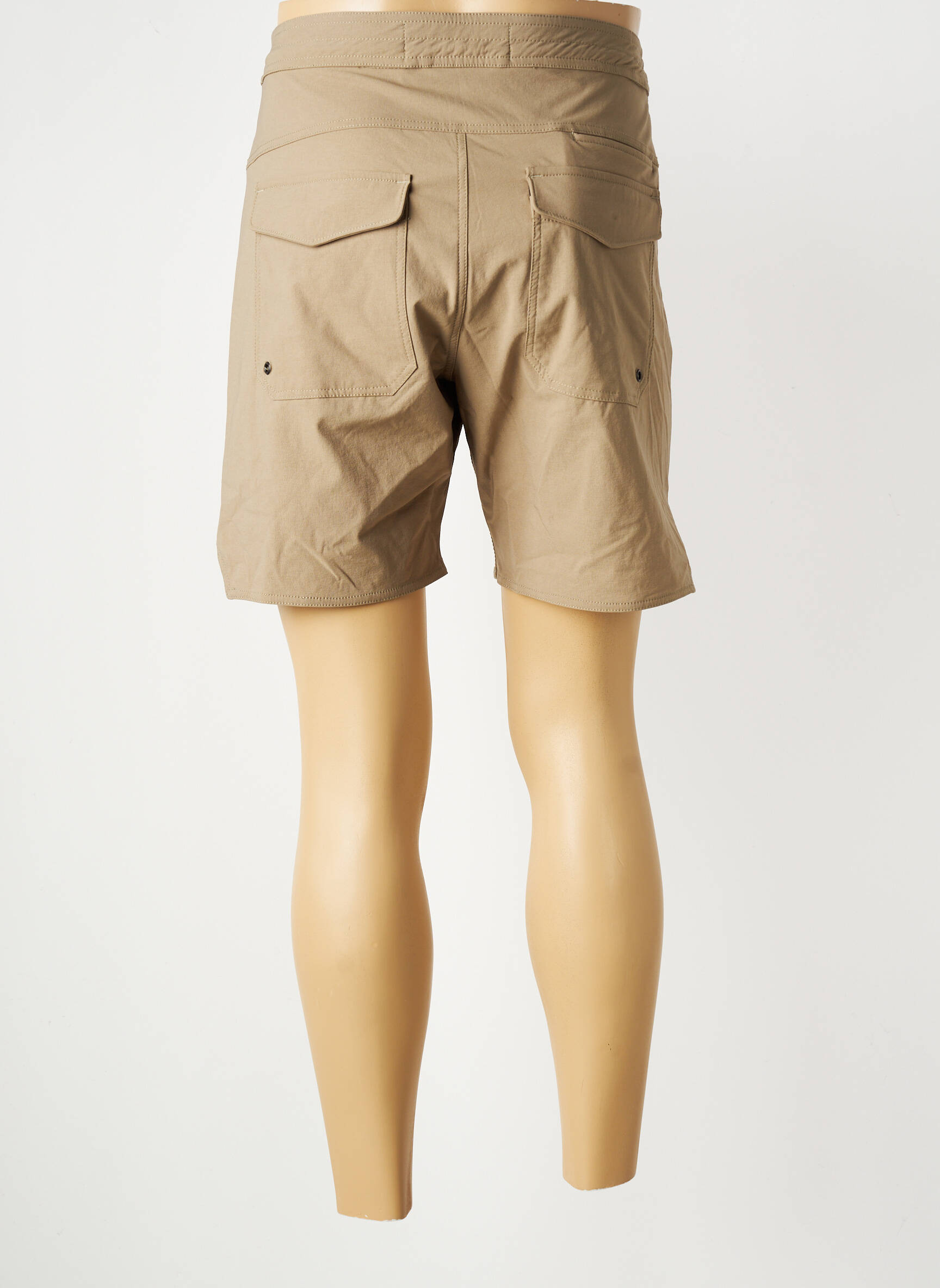 Short fermeture liens à nouer taille normale marron IRON AND RESIN homme