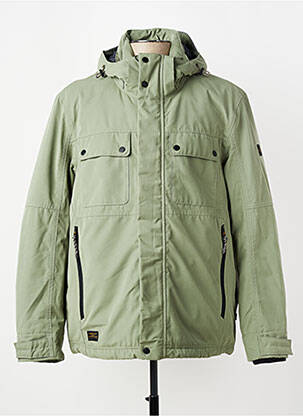 Doudoune poches a capuche vert CAMEL ACTIVE homme