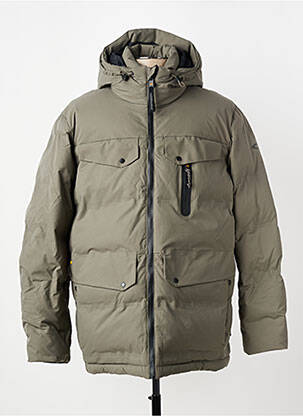 Doudoune poches a capuche gris CAMEL ACTIVE homme