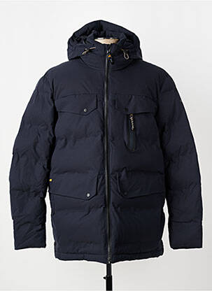 Doudoune poches a capuche bleu CAMEL ACTIVE homme