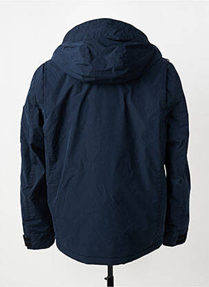 Doudoune poches a capuche bleu CAMEL ACTIVE homme