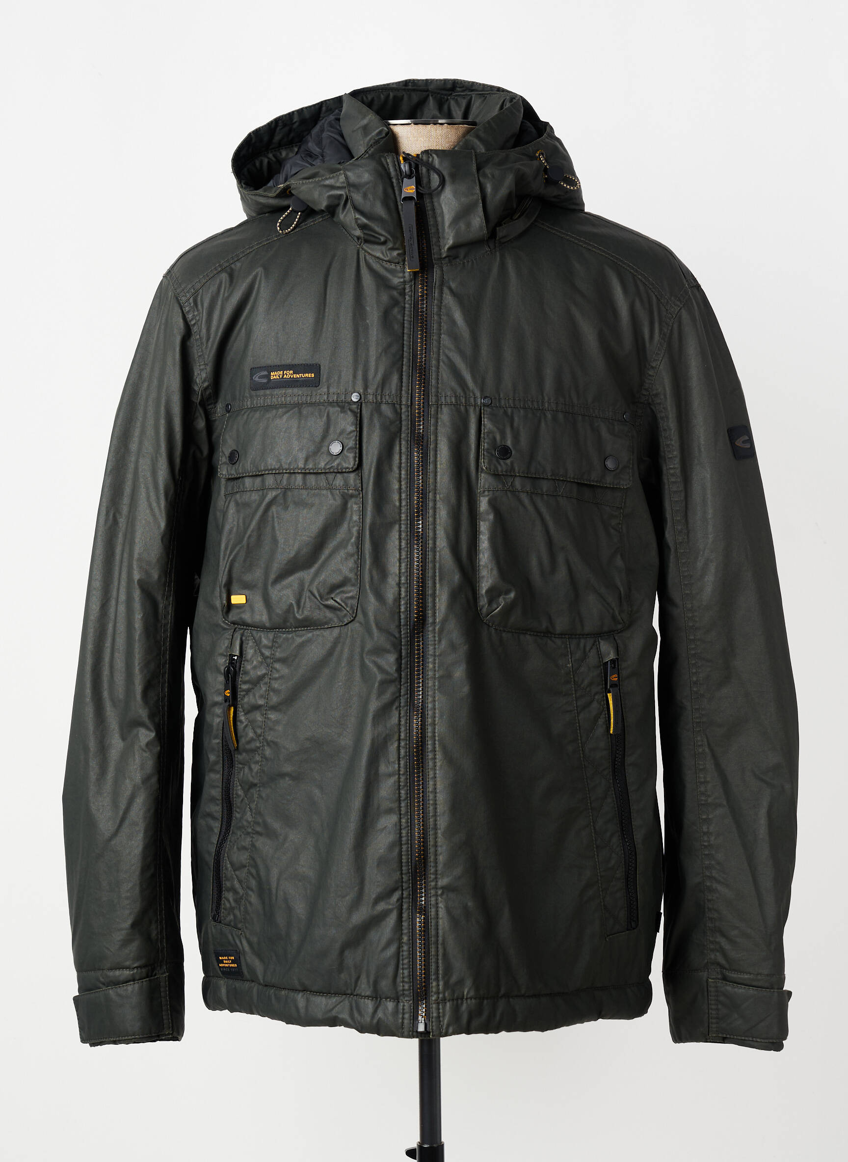 Doudoune poches a capuche gris CAMEL ACTIVE homme