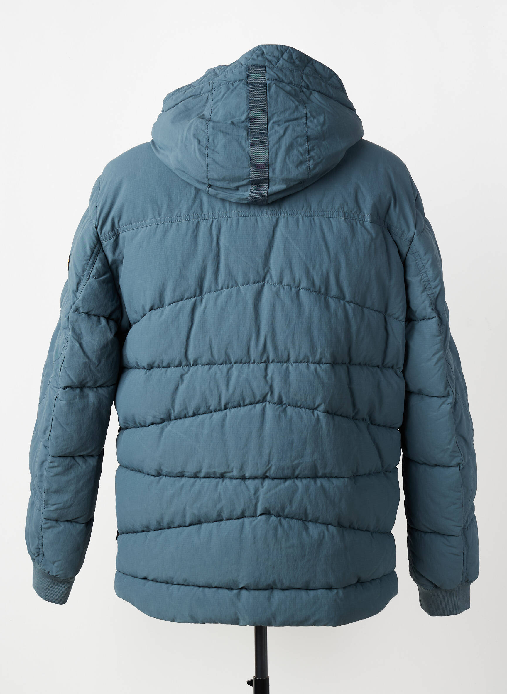 Doudoune poches a capuche bleu CAMEL ACTIVE homme