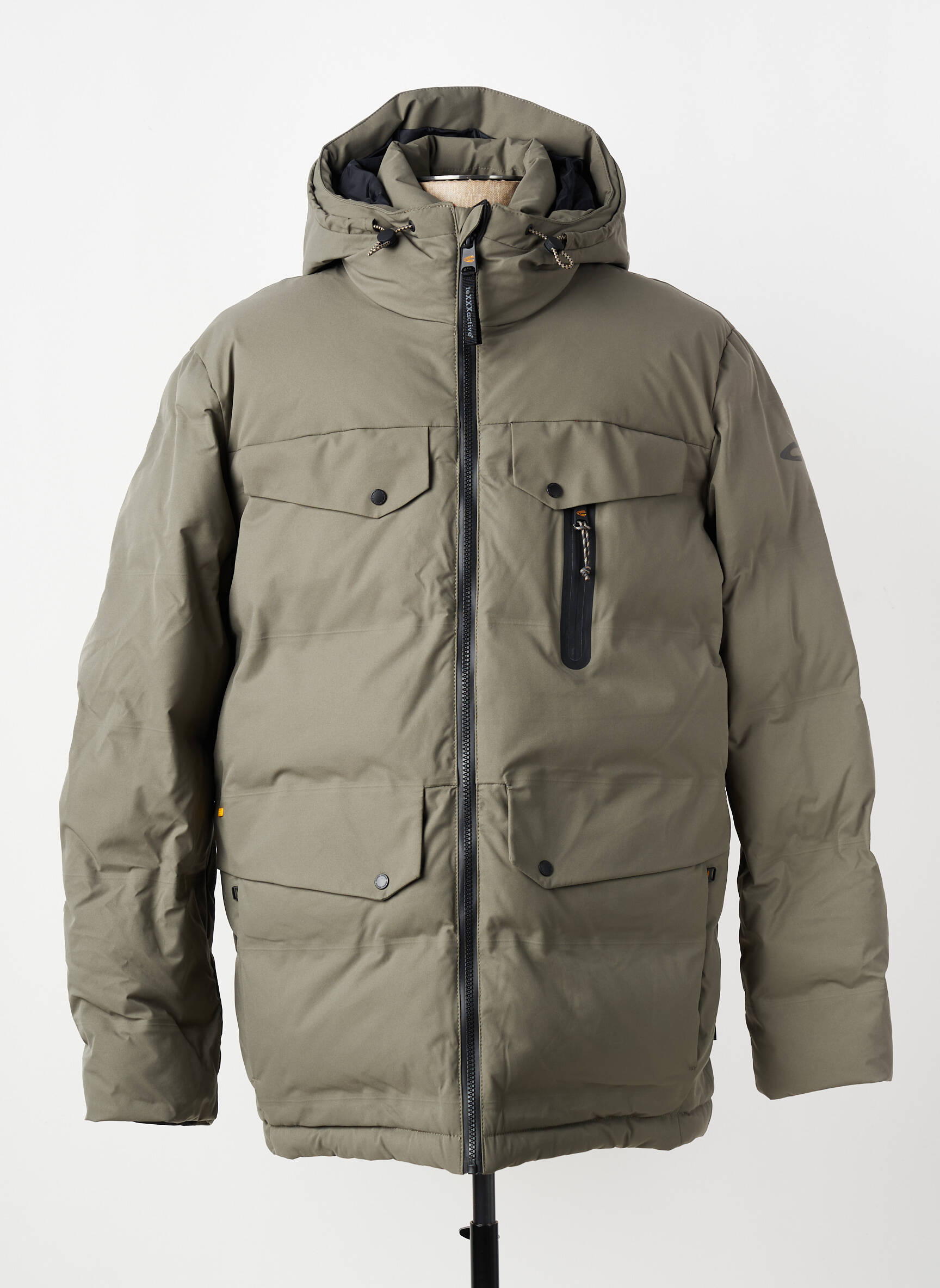 Doudoune poches a capuche gris CAMEL ACTIVE homme