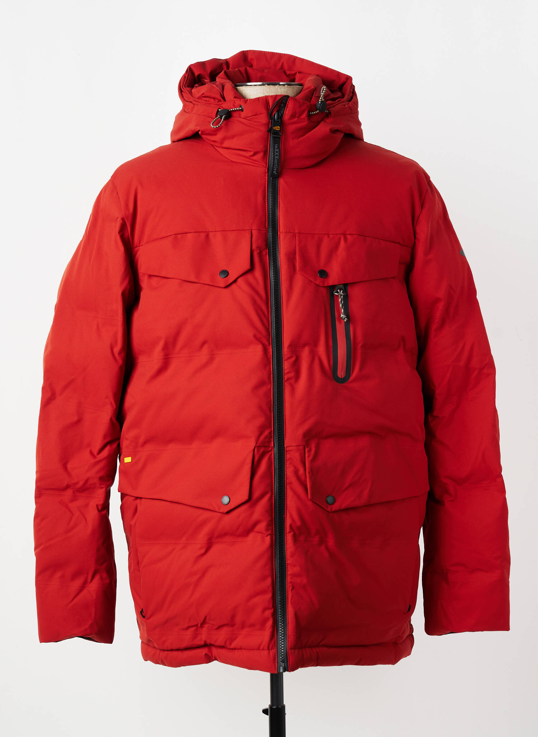 Doudoune poches a capuche orange CAMEL ACTIVE homme