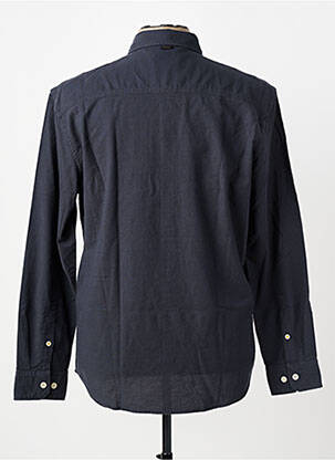 Chemise manches longues coupe cintrée bleu CAMEL ACTIVE homme