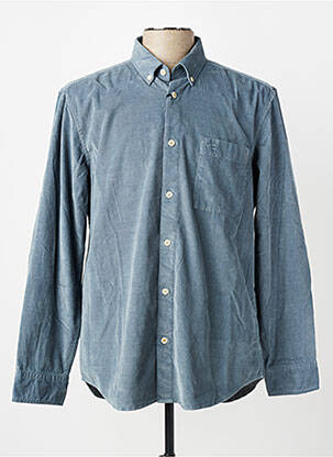Chemise manches longues coupe cintrée bleu CAMEL ACTIVE homme