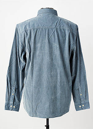 Chemise manches longues coupe cintrée bleu CAMEL ACTIVE homme