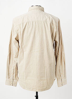 Chemise manches longues coupe cintrée beige CAMEL ACTIVE homme