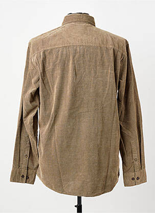 Chemise manches longues coupe cintrée marron CAMEL ACTIVE homme